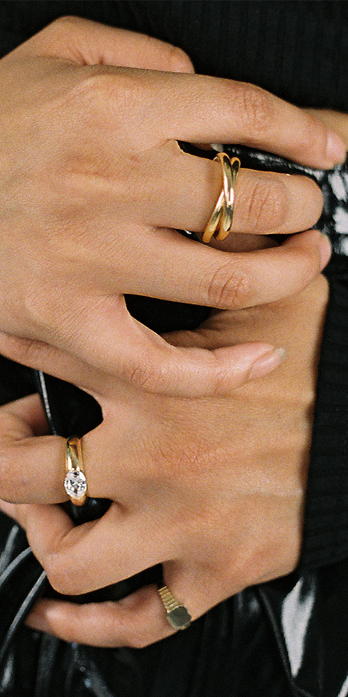 Linked Phat Band Ring