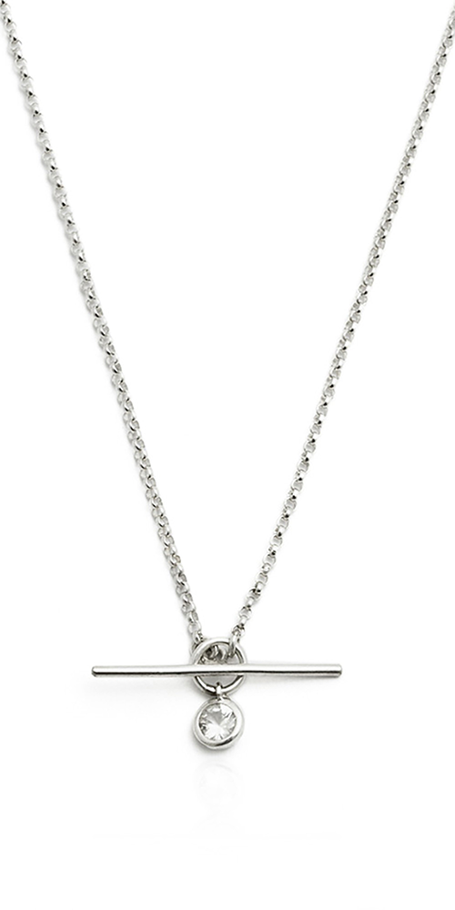 Toggle Gem Necklace