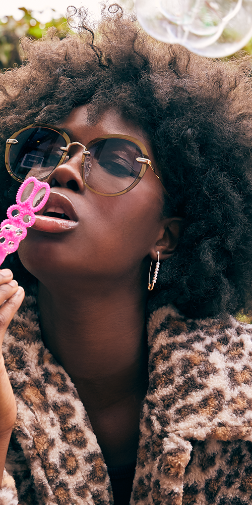 XL Friendship Safety Pin Earring